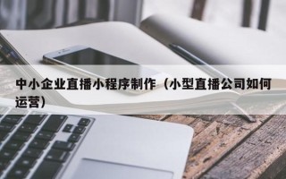 攸县中小企业直播小程序制作（小型直播公司如何运营）